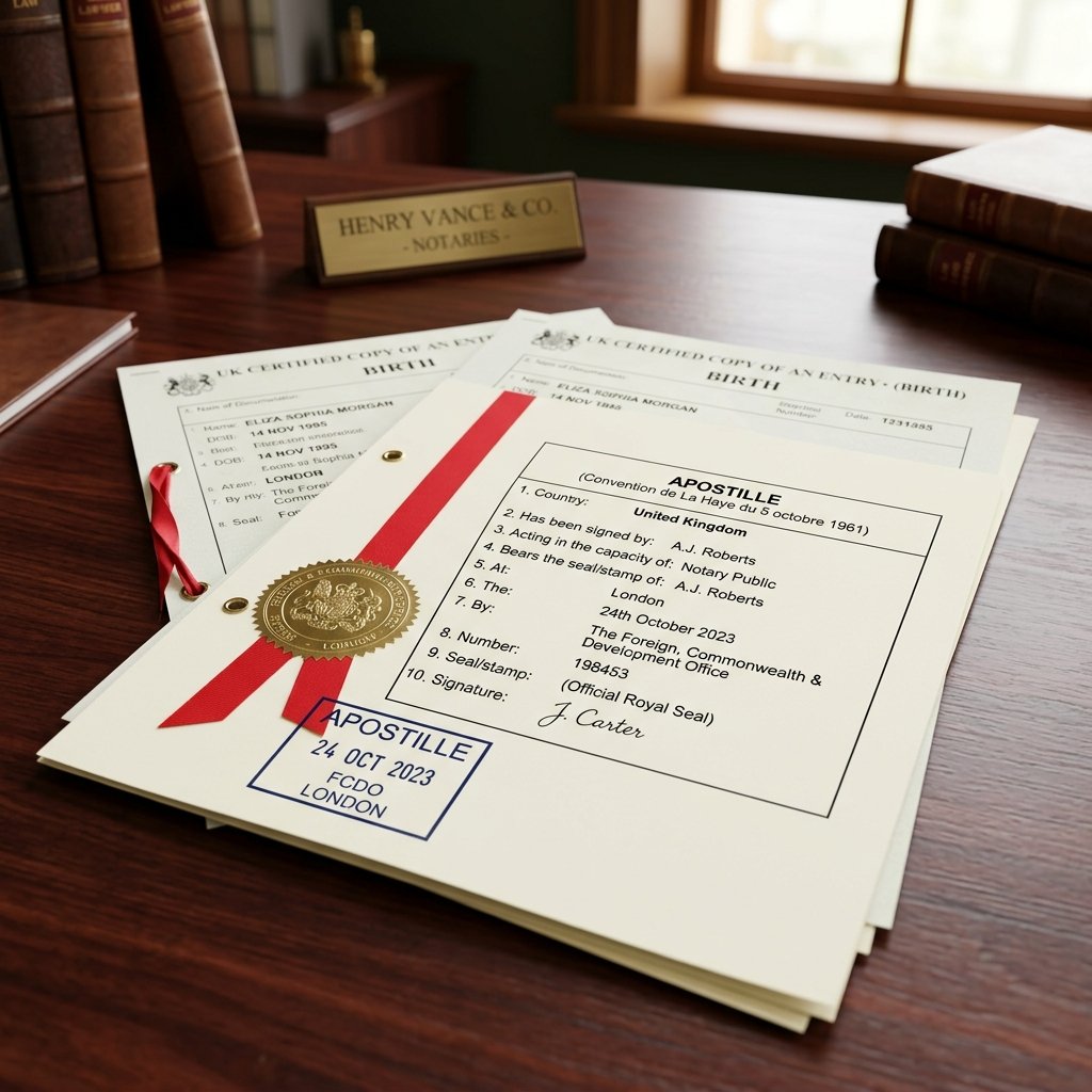 Apostille and legalization paperwork consultation