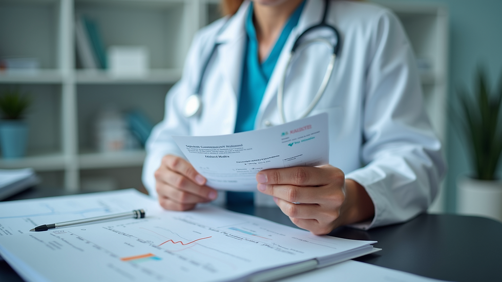 Certified medical translation paperwork