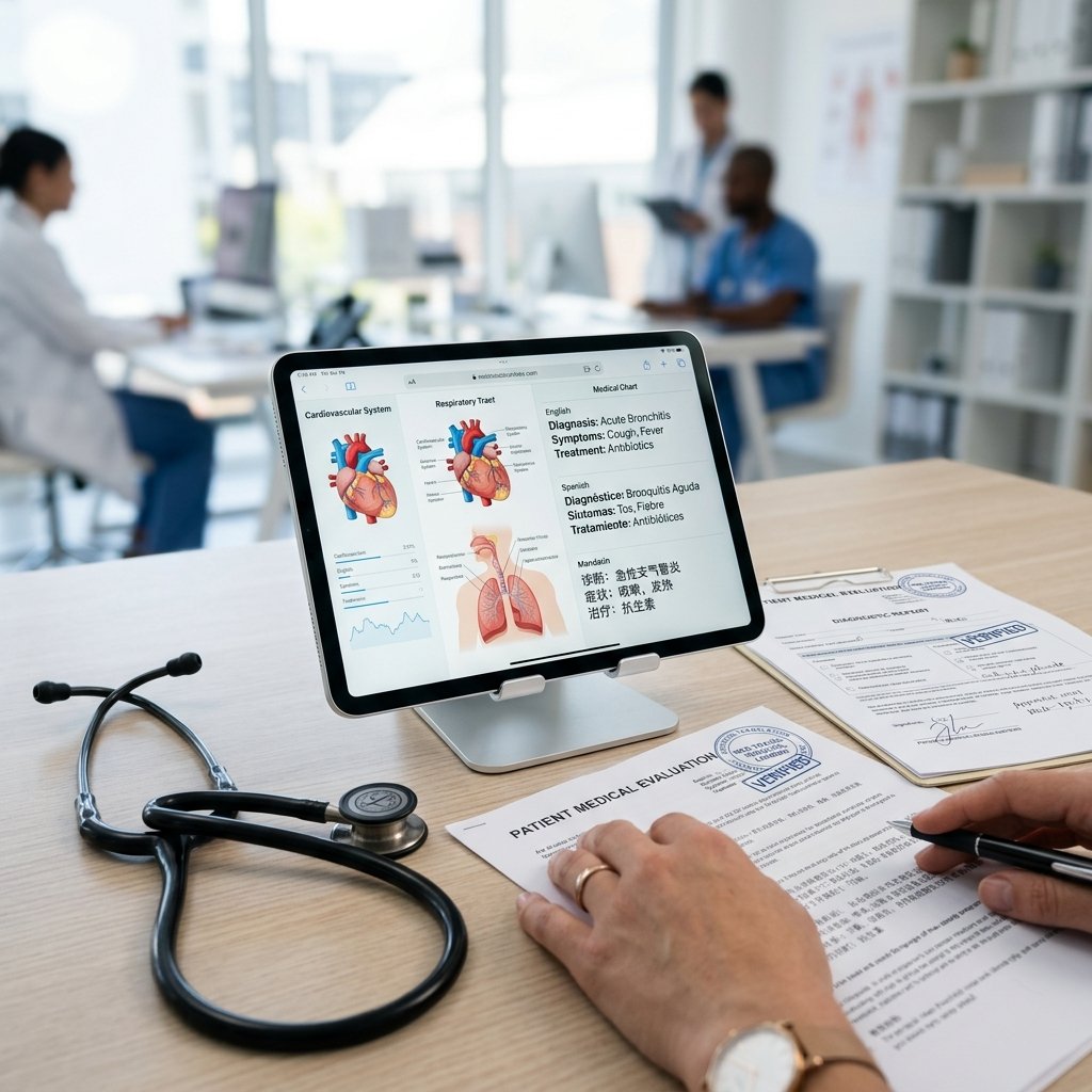 Medical records and clinical translation documents